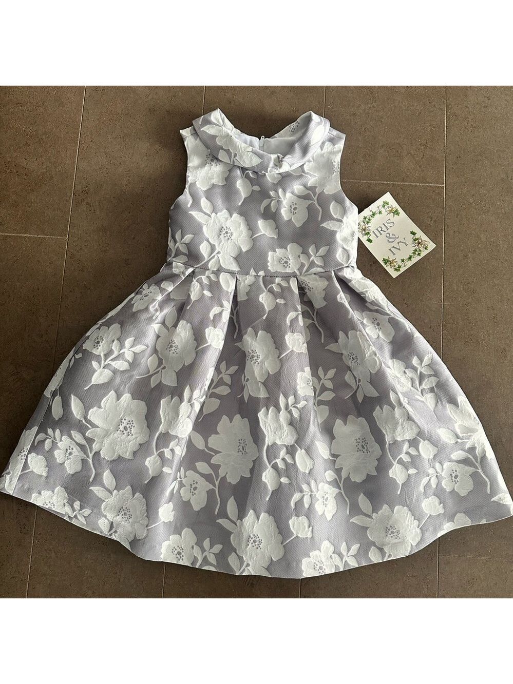 Iris & Ivy Floral Party Dress 6X